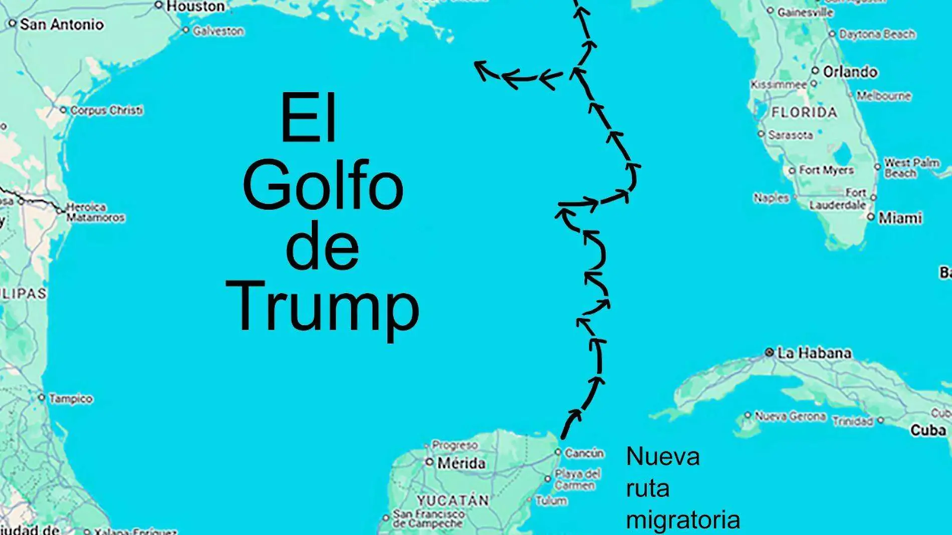 carton de patricio el golf de trump